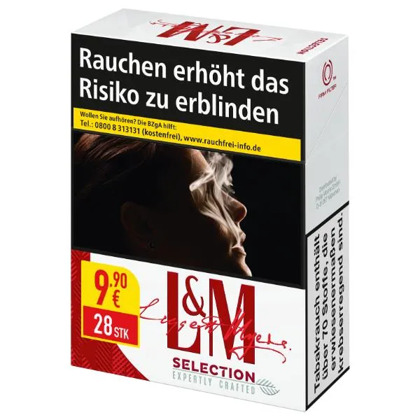 L&M Red Selection 2XL 8 x 28 Zigaretten