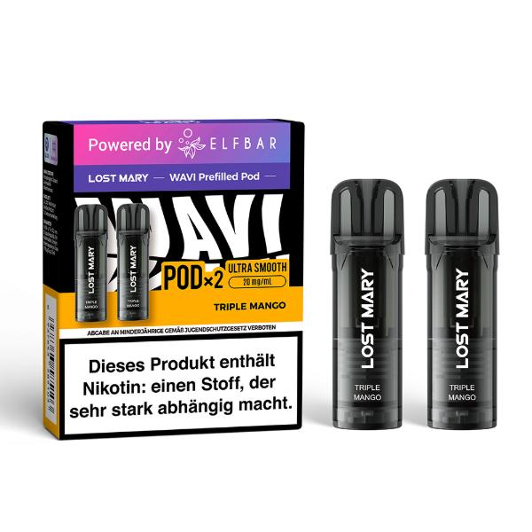 Lost Mary Wavi Triple Mango Lost Mary Wavi Pod Triple Mango 20mg