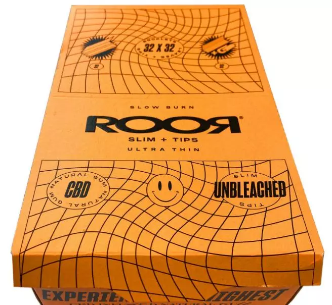 Roor Unbleached Slim + Tips beim Tabakdealer online 1 x 32 Stück