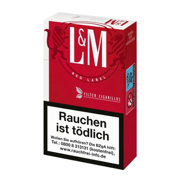 L&M Red Filter Zigarillos 10 x 17 Zigarillos