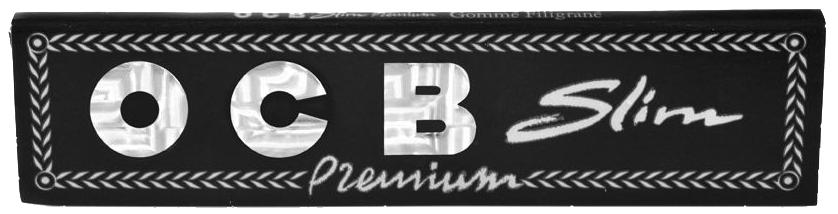 OCB schwarz Premium long slim 50 x 32 Blättchen 50 x 32 Blättchen