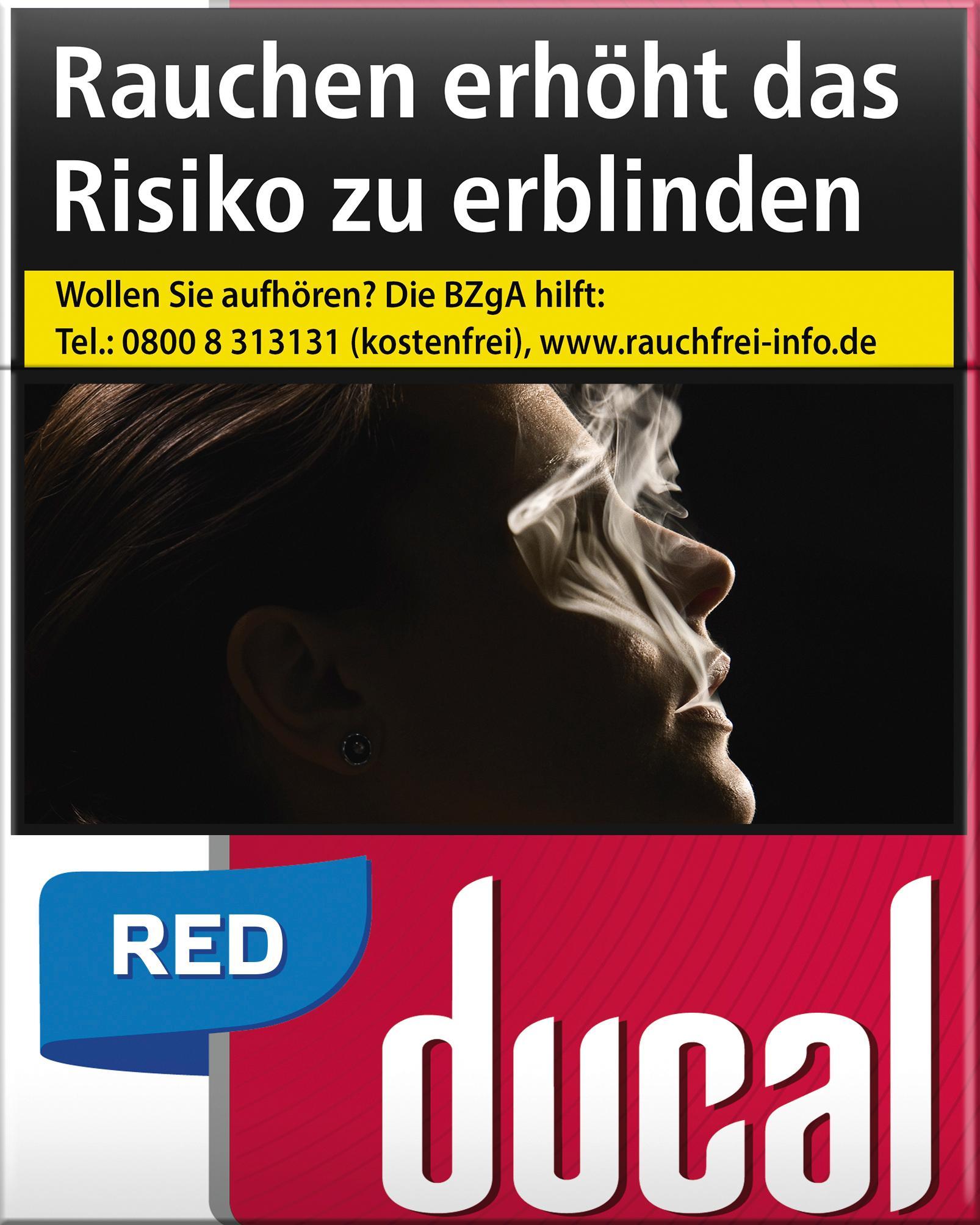 Ducal Red Big 8 x 25 Zigaretten