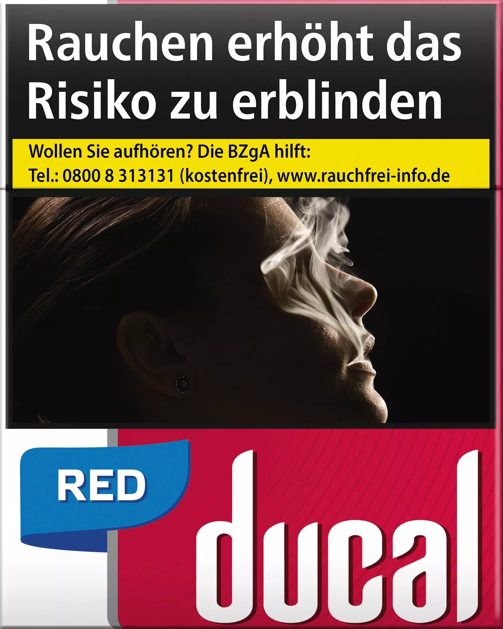 Ducal Red Big 8 x 23 Zigaretten