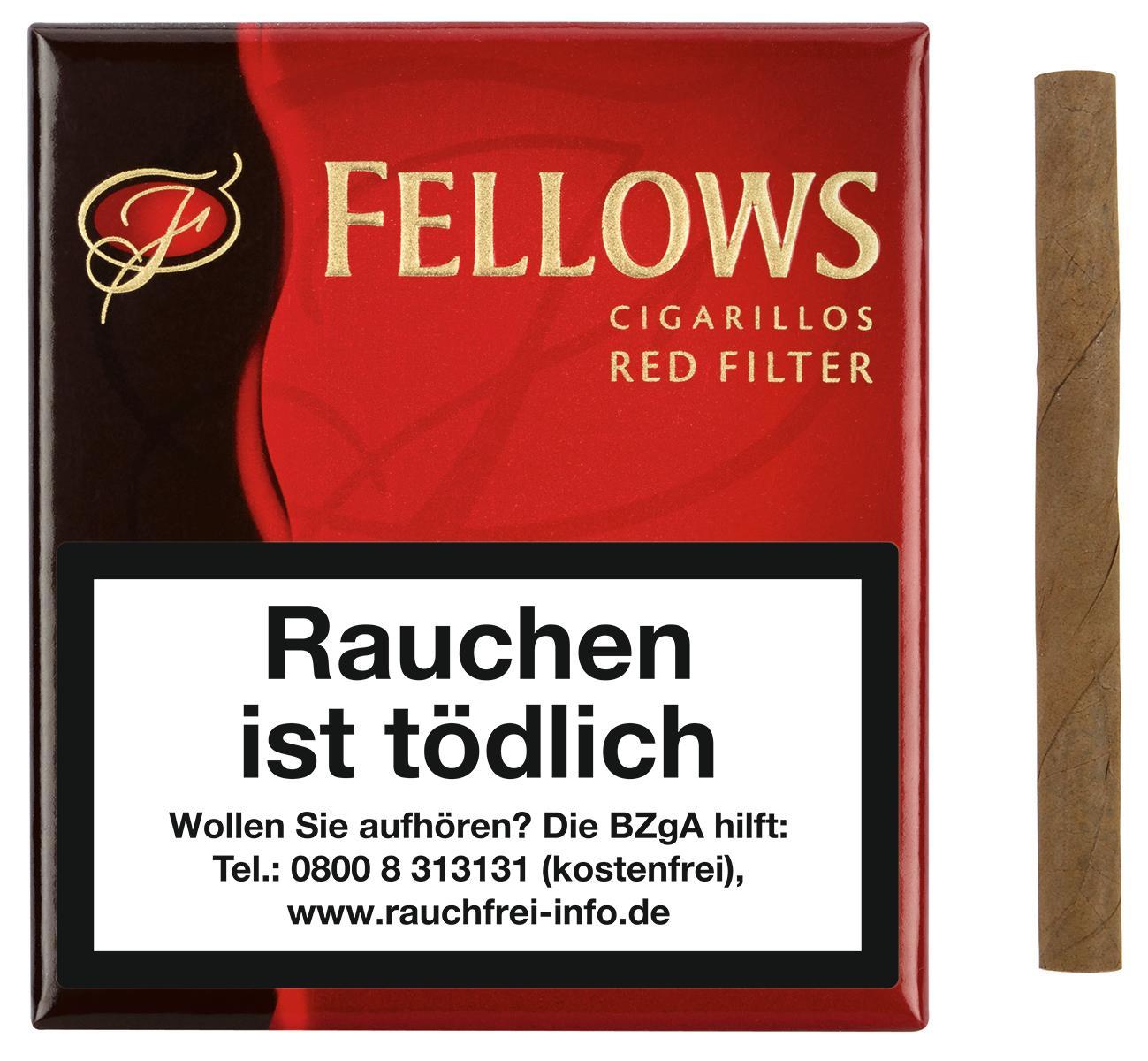 Fellows Filter Red  5 x 20 Zigarillos