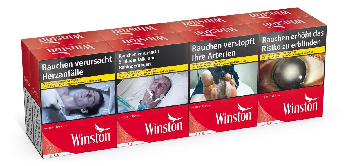 Winston Red BP XXL 8 x 28 Zigaretten