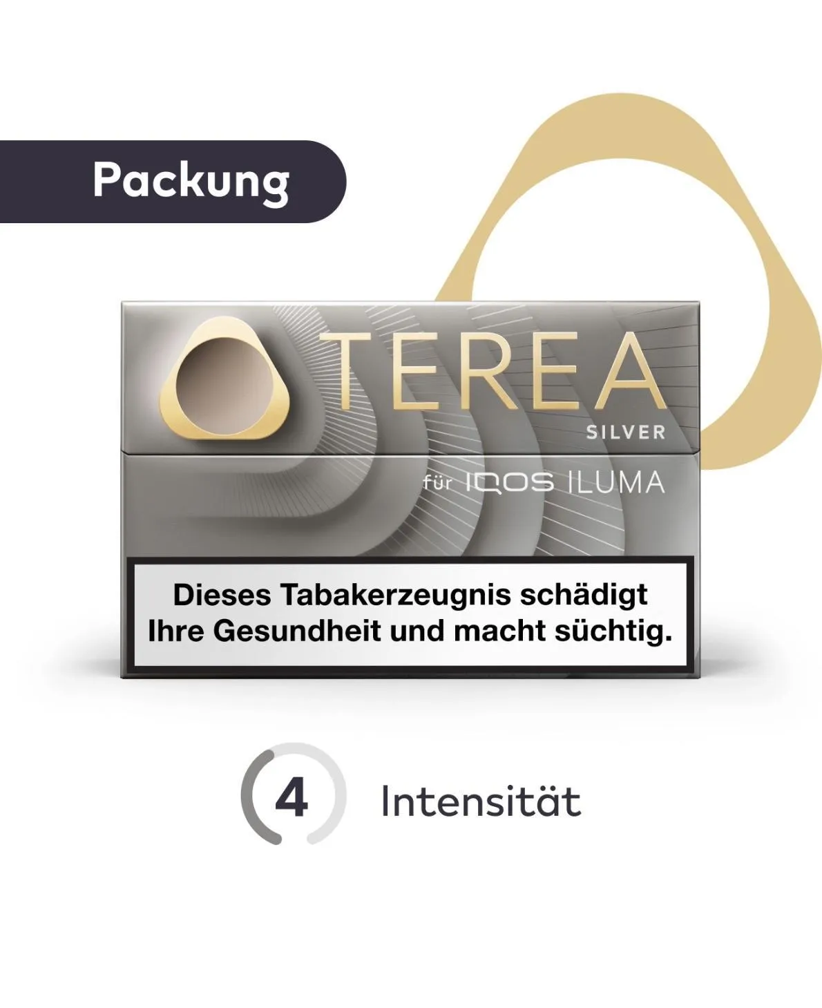 Terea Silver Tabaksticks Packung