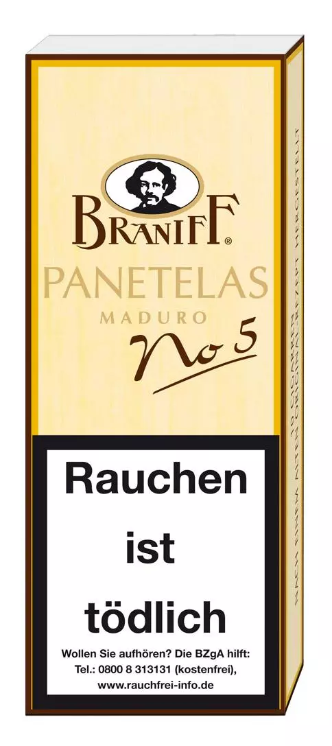 Braniff Chicos & Panetelas No 5 