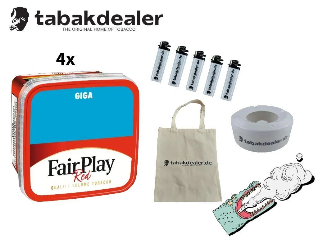 4x Fair Play Mega Box 220g