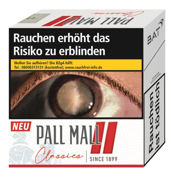 905 Pall Mall Classics Red King 6 x 41 Zigaretten