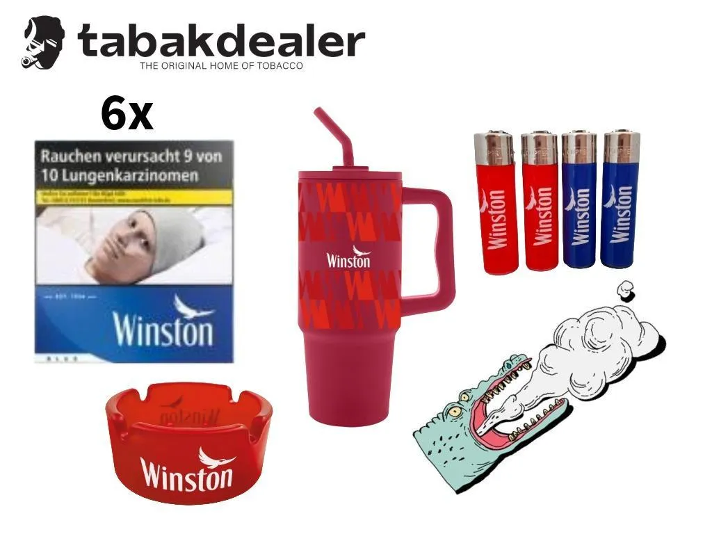 6x Winston Blue 6XL