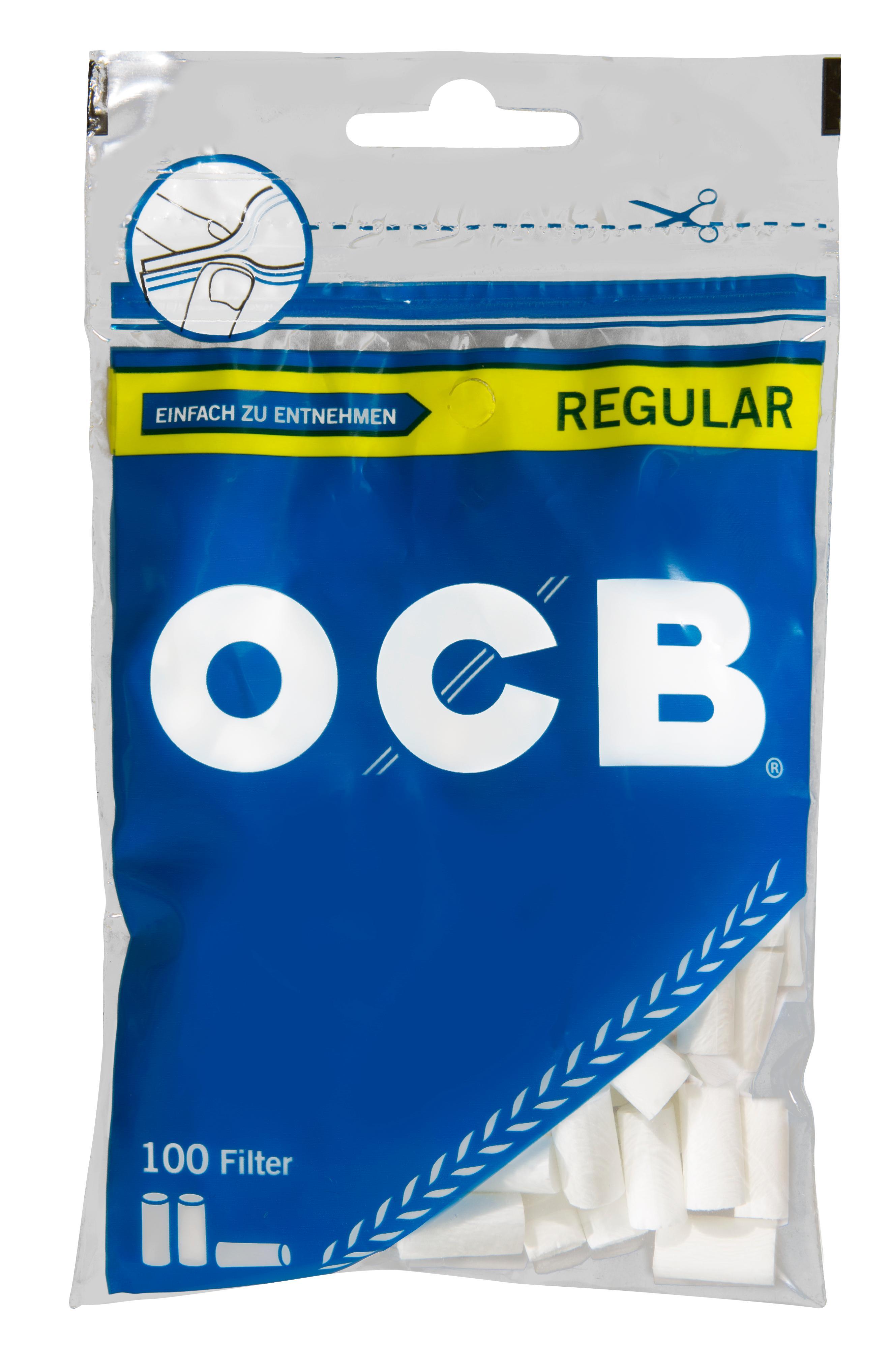 OCB Drehfilter Regular 7,5mm 30 x 100 Filter