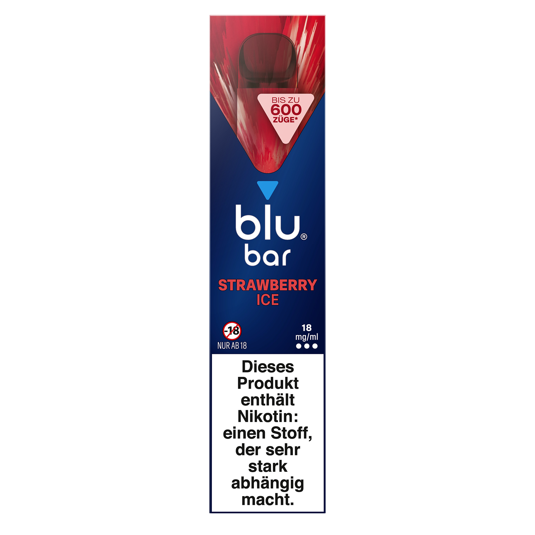 blu bar Strawberry Ice E-Shisha 18mg/ml