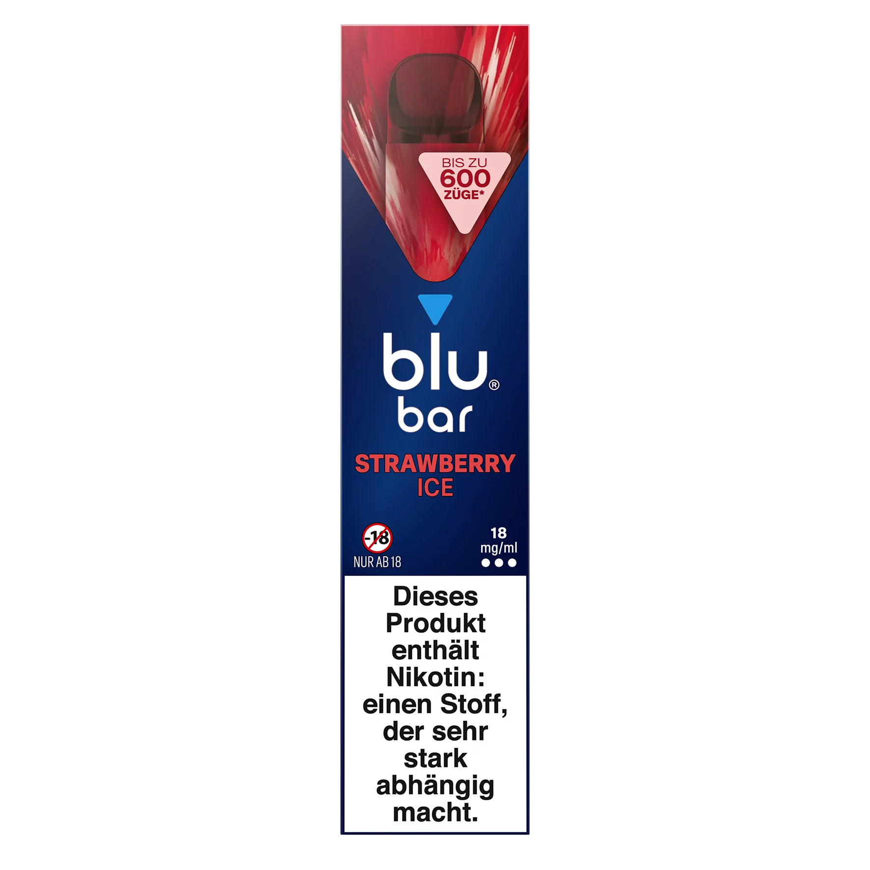 blu bar Strawberry Ice E-Shisha 18mg/ml