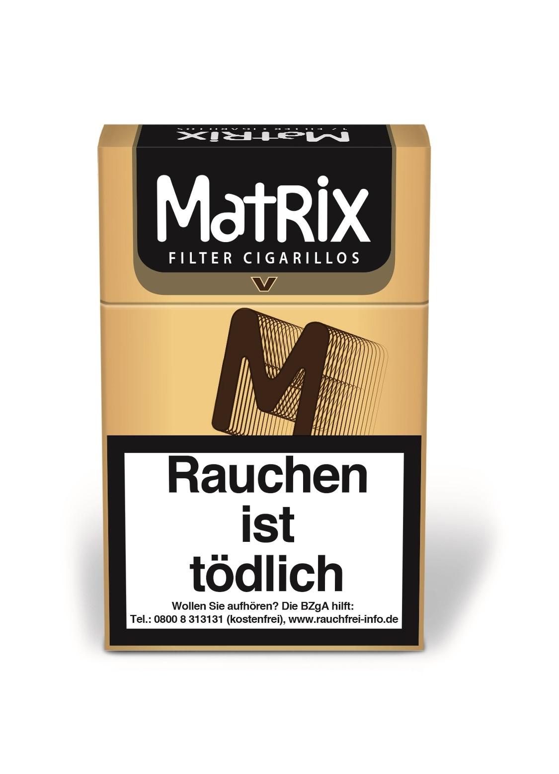 Matrix V Filter Cigarillos  10 x 17 Zigarillos