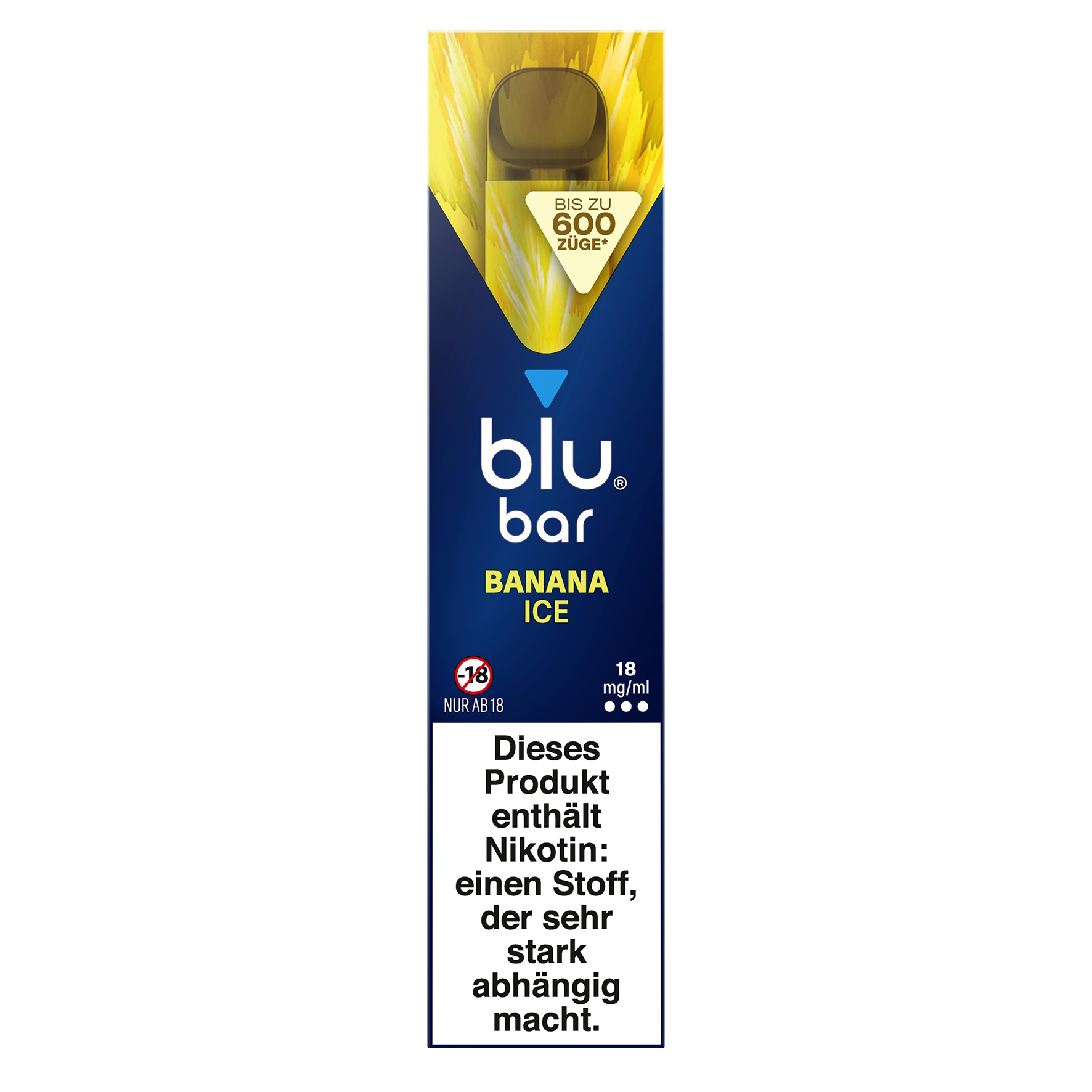 blu bar Banana Ice E-Shisha 18mg/ml