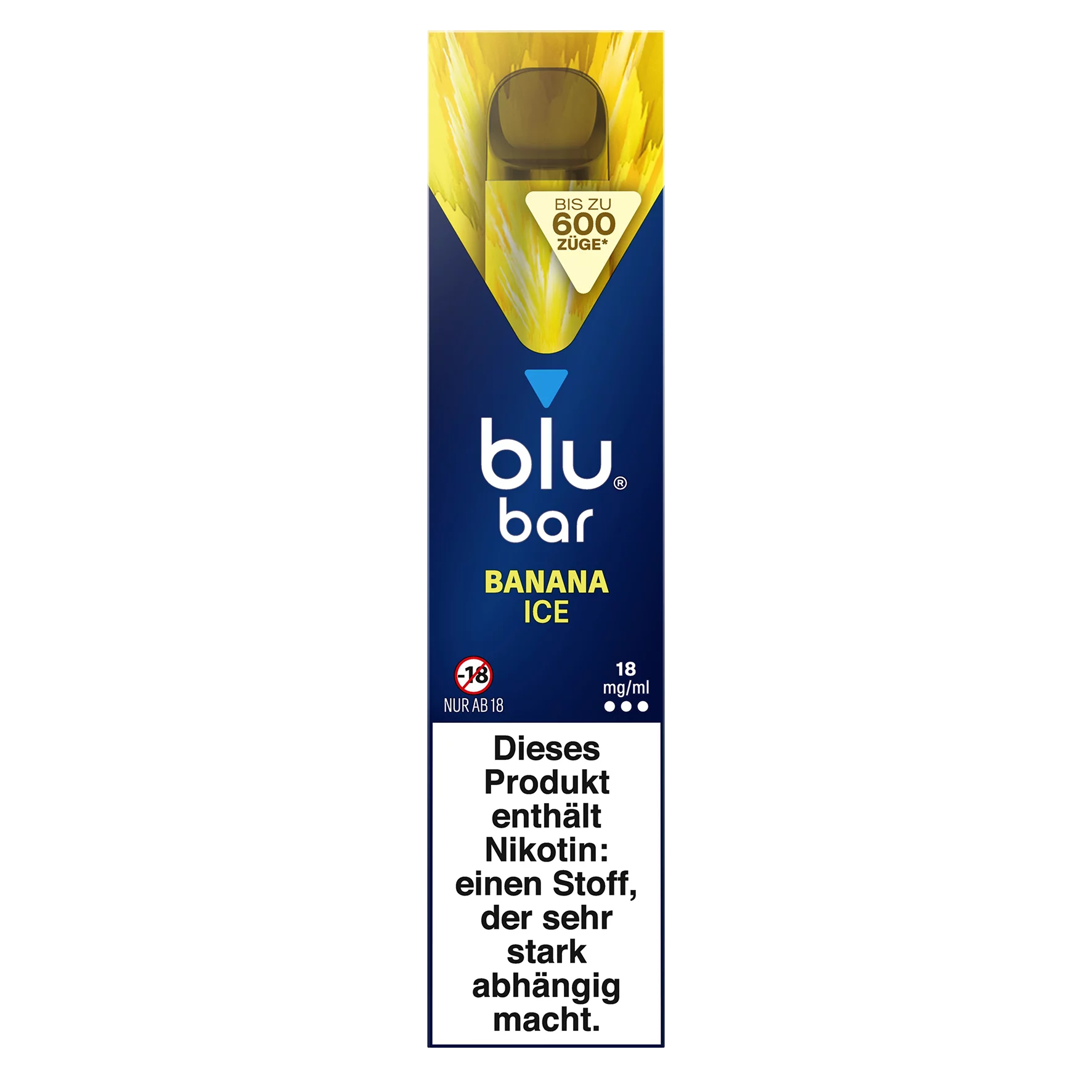 blu bar Banana Ice E-Shisha 18mg/ml