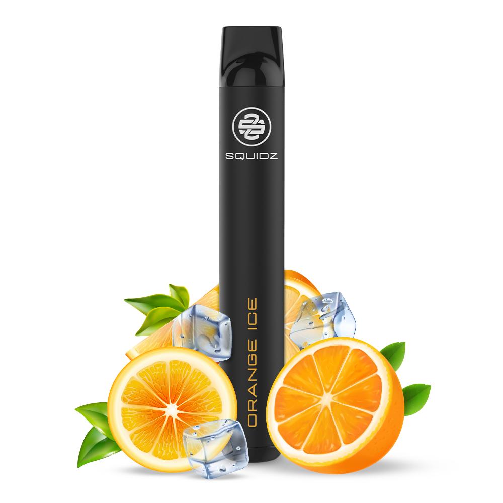 SQUIDZ 700 E-Shisha Orange Ice 20mg/ml Nikotin 1 Stück