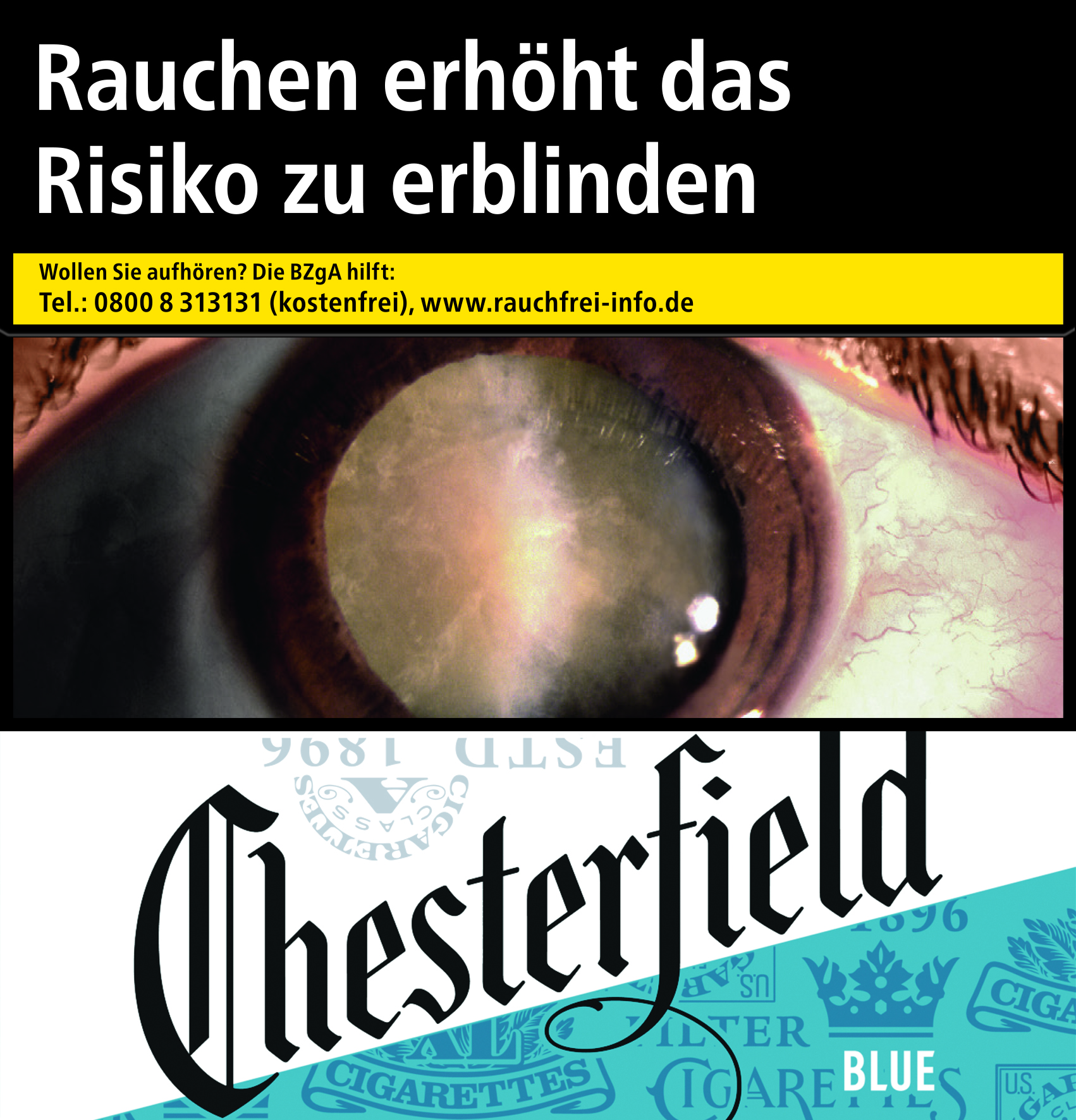 Chesterfield Blue 5XL 6 x 45 Zigaretten
