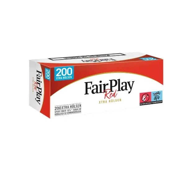 Fair Play Red Xtra Hülsen 5 x 200 Stück