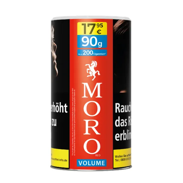 Moro Volumentabak Rot 1 x 90g Tabak