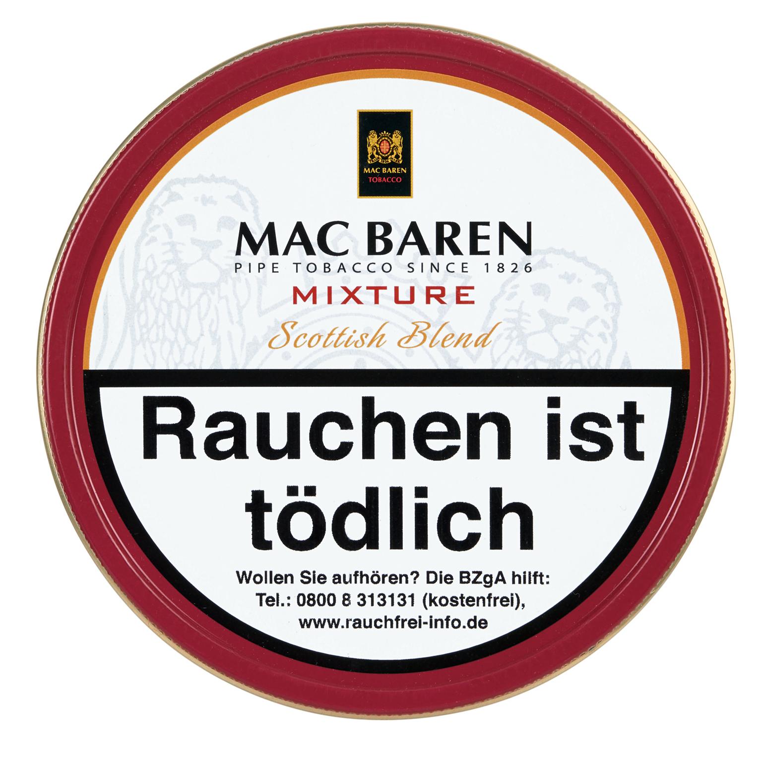Mac Baren Mixture Scottish Blend 1 x 100g Pfeifentabak 100g