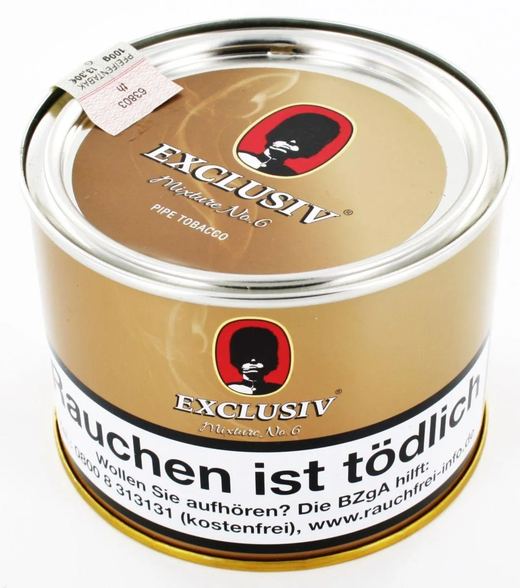 Exclusive Mixture No.6 Pfeifentabak 1 x 100g Krüll
