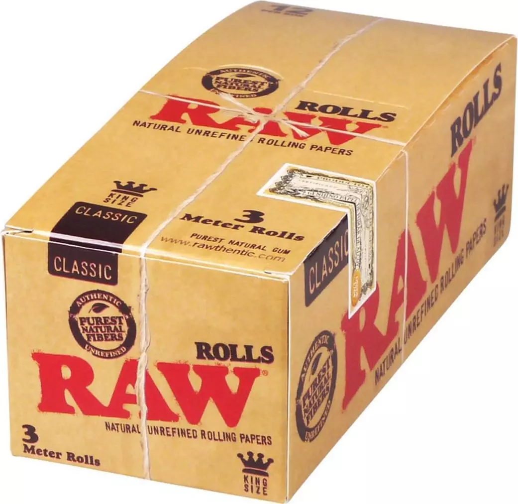 RAW Classic Kingsize Rollspapier 3m * 37mm