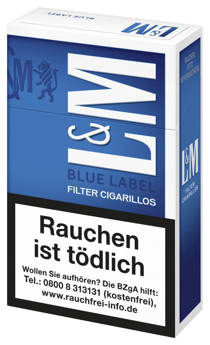 L&M Blue Filter Zigarillos 10 x 17 Zigarillos