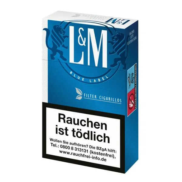 L&M Blue Filter Zigarillos 10 x 17 Zigarillos