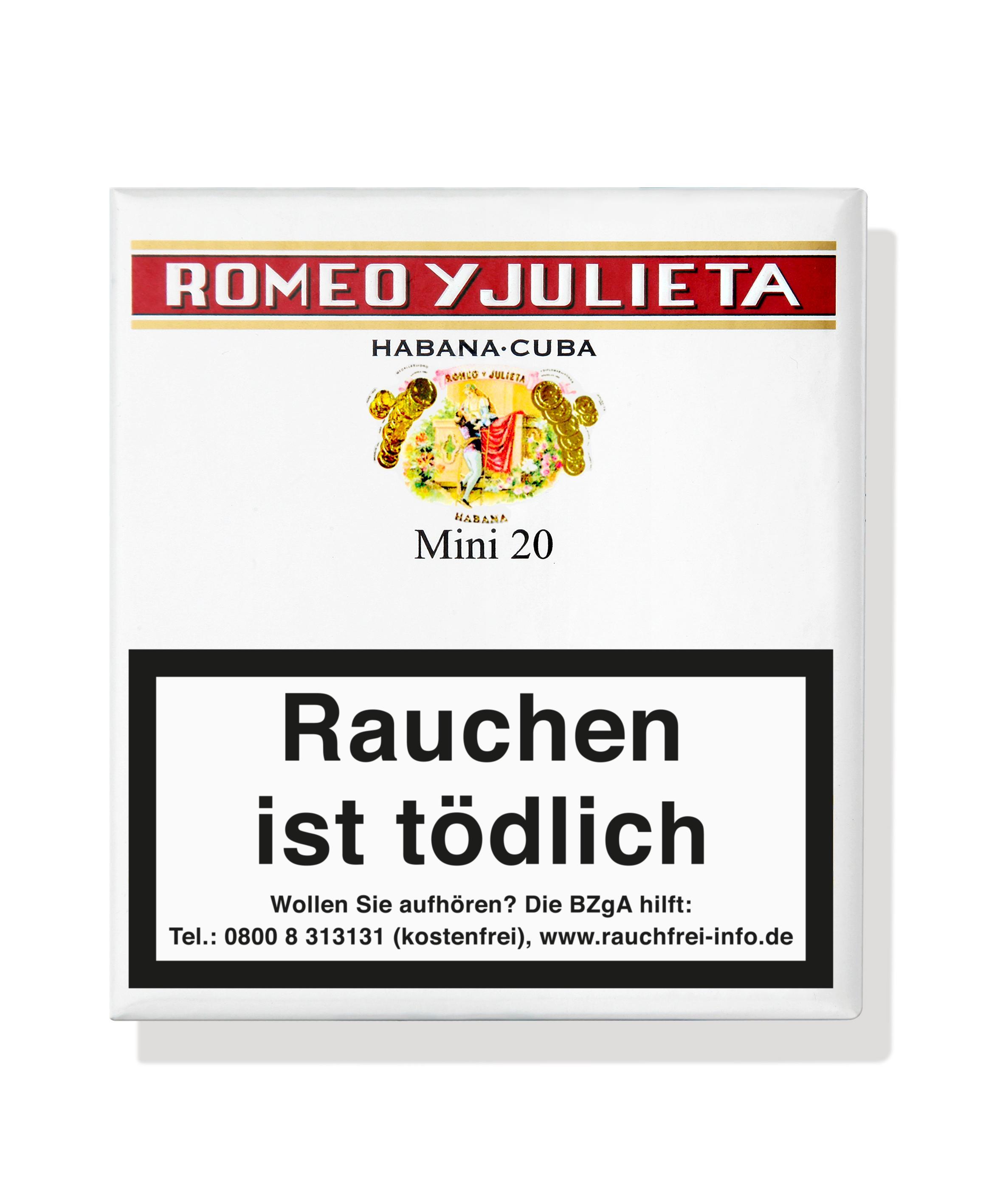 Romeo & Julieta Mini 1 x 20 Zigarren 20St