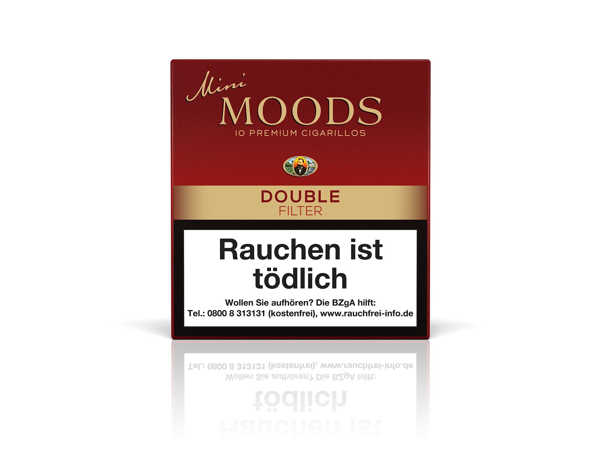 Dannemann Moods Double Filter Mini 10 x 10 Zigarillos