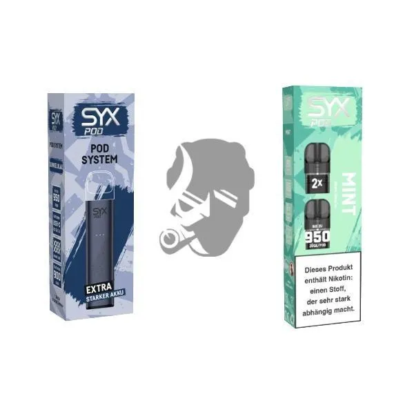 SYX Pod Dark Blue + Cartridge Mint