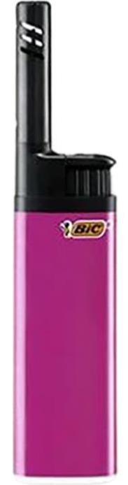 BIC Mini Stabfeuerzeug J38 rosa 1 Feuerzeug