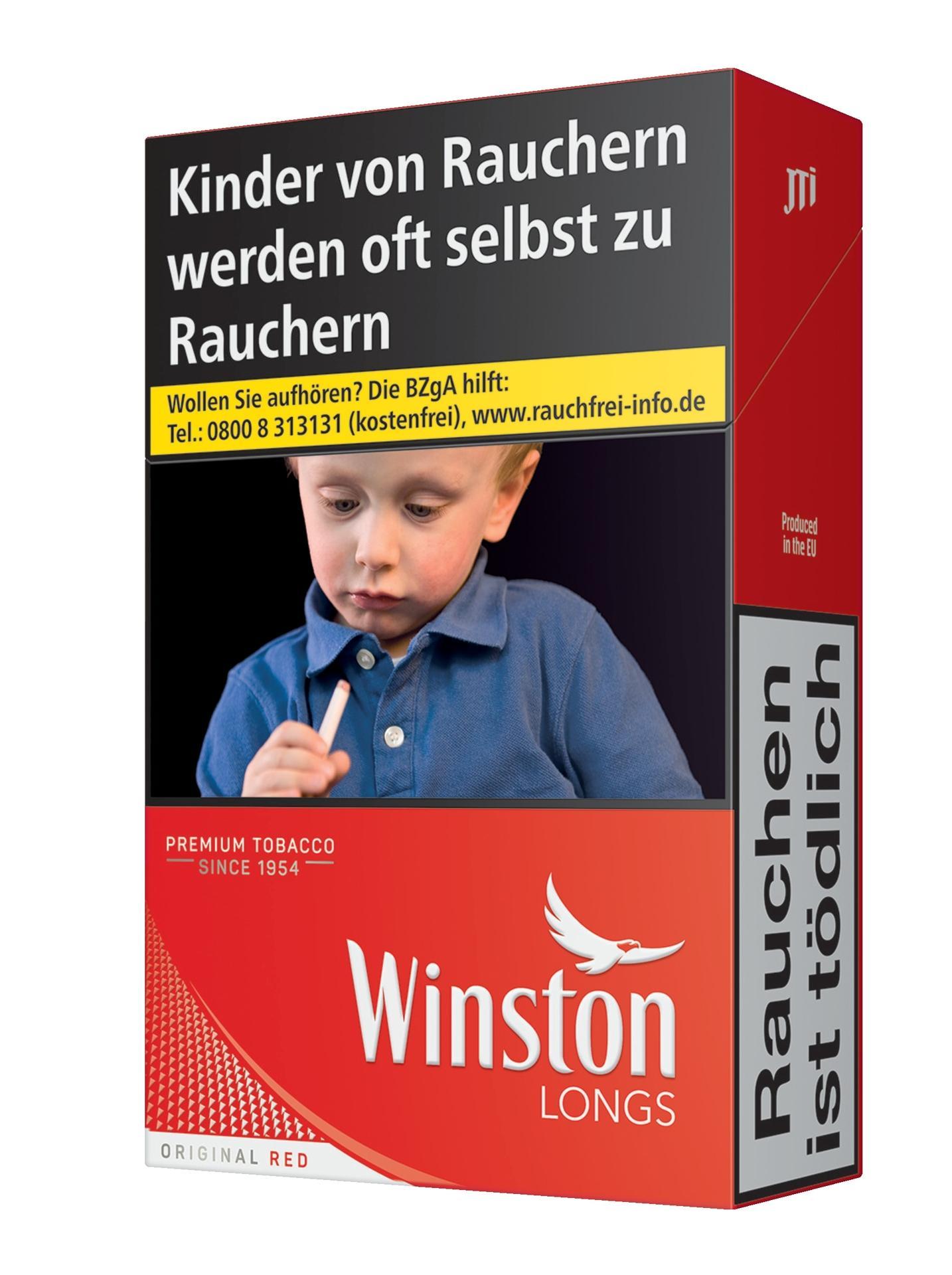 Winston Red 100 XXL 8 x 28 Zigaretten