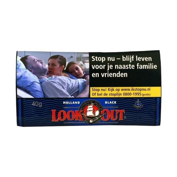 Look Out Black (Zwaar) 10 x 50g Tabak