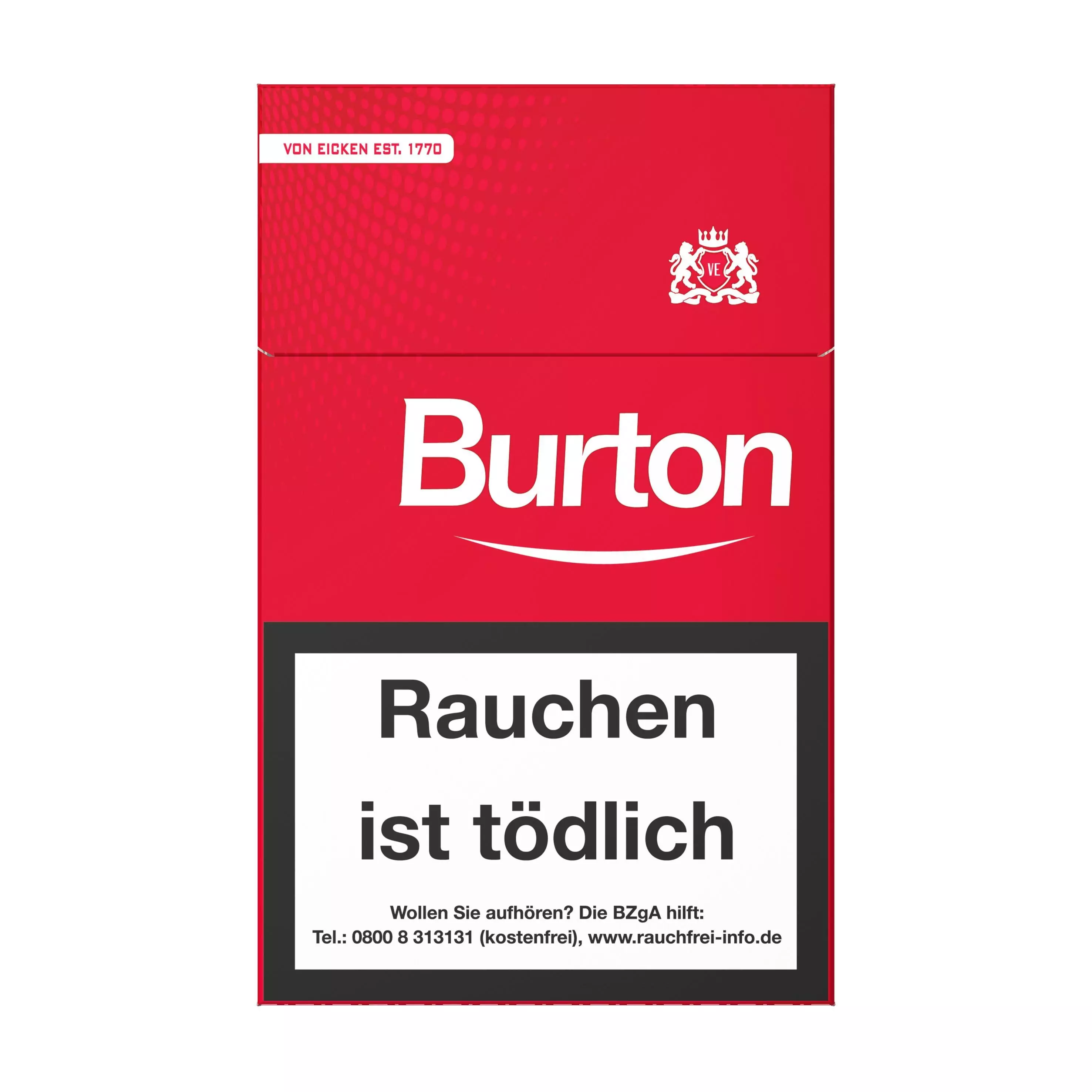 Burton Original Filter Cigarillos Rot 10 x 17 Zigarillos