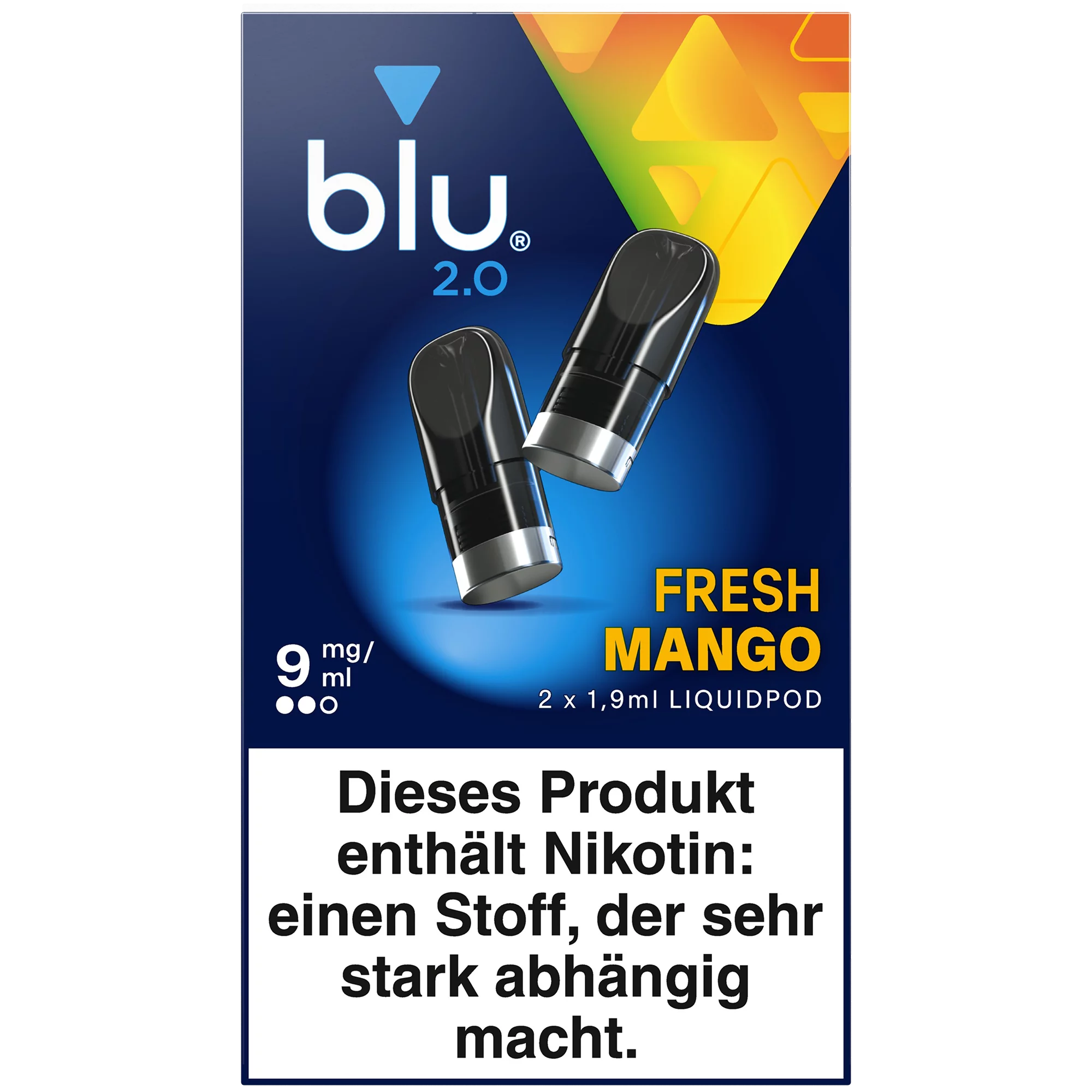 blu 2.0 Liquidpod Fresh Mango 9mg/ml