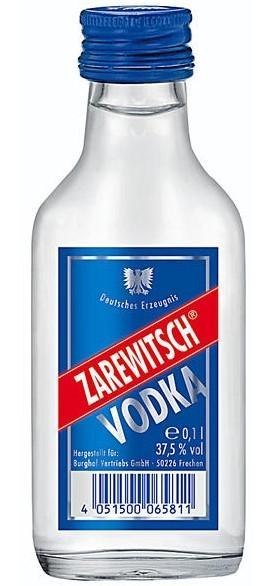 Wodka Zarewitsch 37,5% vol 12 x 0,1l