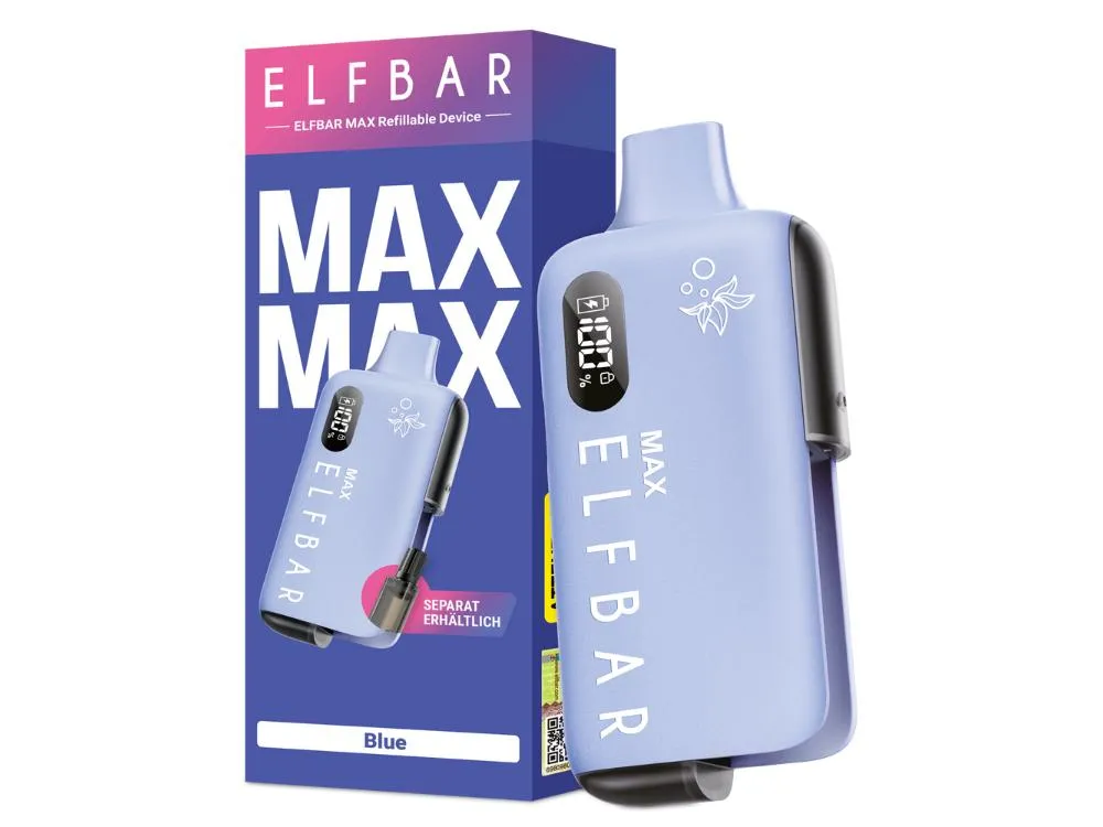 ELFBAR MAX Akku 650 mAh Blue