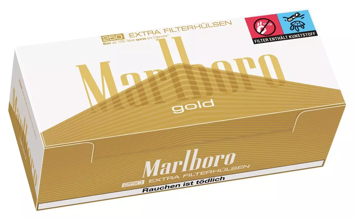 Marlboro Hülsen Gold Extra 4 x 250 Stück