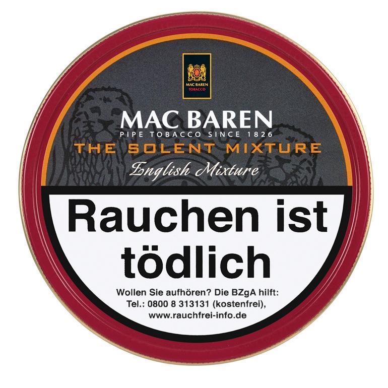 Mac Baren The Solent Mixture Pfeifentabak 1 x 100g Krüll
