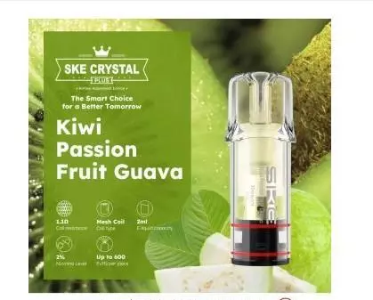SKE Crystal Pod Kiwi, Passionsfruit, Guave 20mg/ml Nikotin 1 x 2 Pods