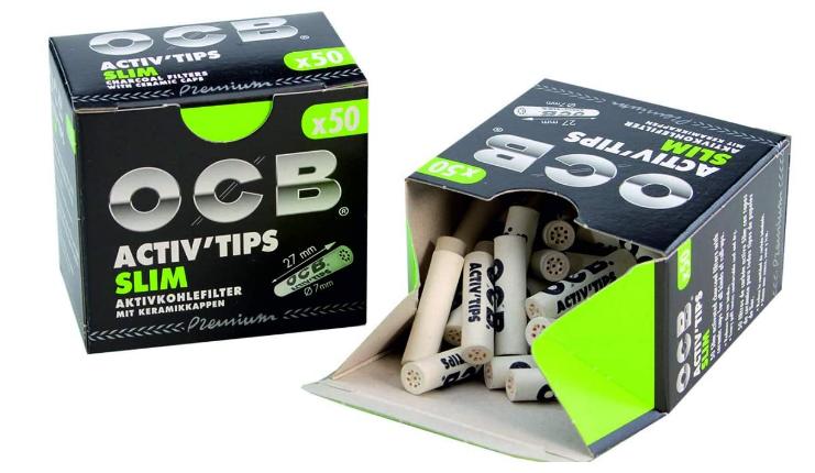 OCB Activ'Tips Slim 7 mm  20 x 10 Stück