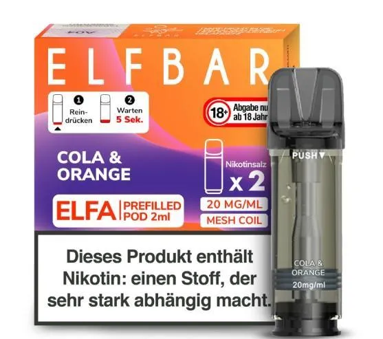 ELFBAR Elfa Pod Cola & Orange 20 mg/ml