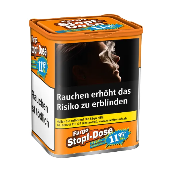 Fargo Stopf-Dose Orange 1 x 60g Tabak
