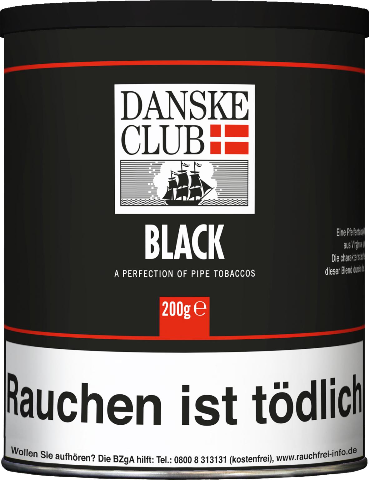 Danske Club Black Pfeifentabak 1 x 200g Krüll