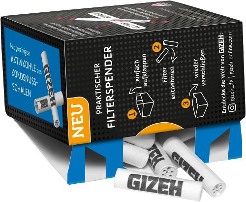 Gizeh Black Active Filter 6mm 1 x 34 Stück