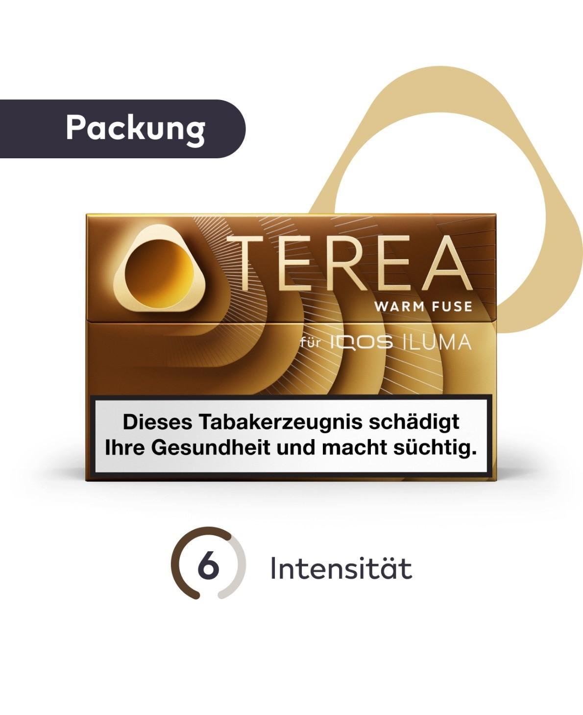 Terea Warm Fuse Tabaksticks Packung