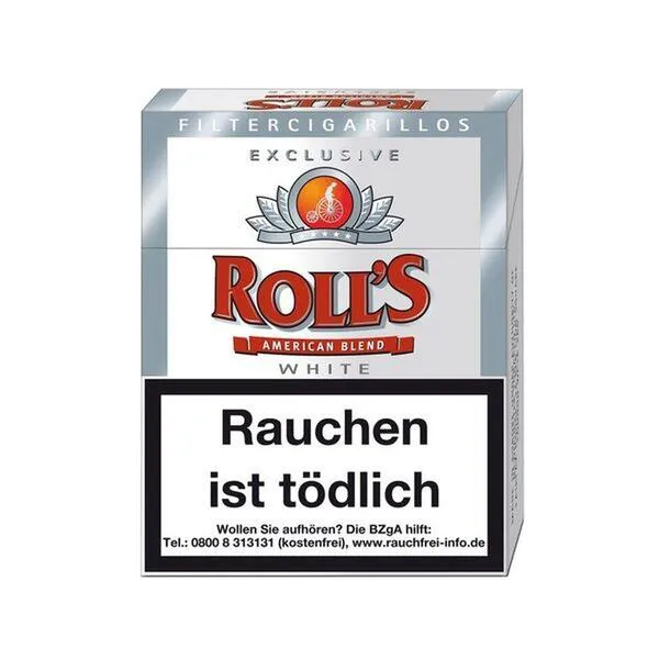 Rolls Exclusive White 8 x 22 Zigarillos