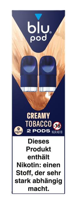 blu Pod Creamy Tobacco 9mg/ml